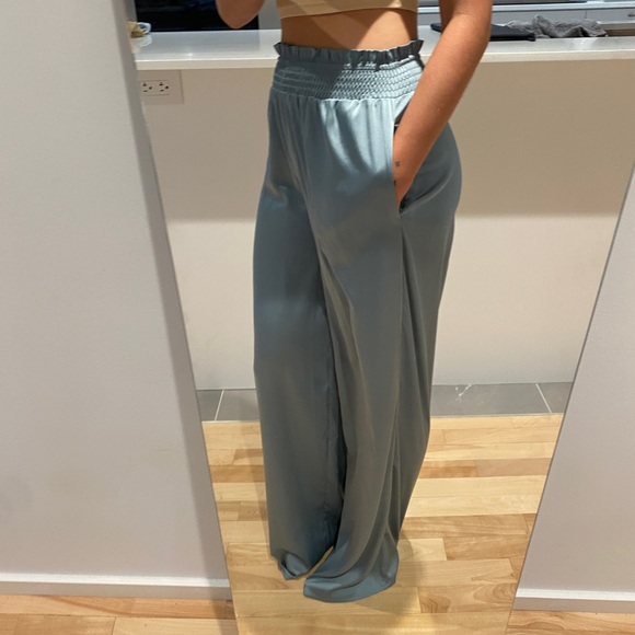 Turquoise light pants - Picture 3 of 4